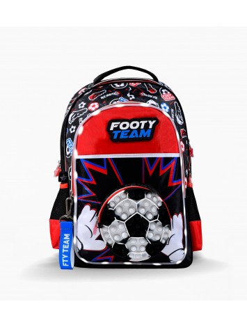 F1793 MOCHILA 18" ESPALDA FOOTY PELOTA POP IT