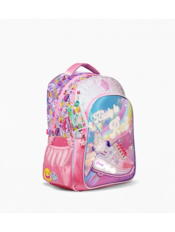 F26403 MOCHILA 18" ESPALDA FOOTY CON LUZ TO ROLL