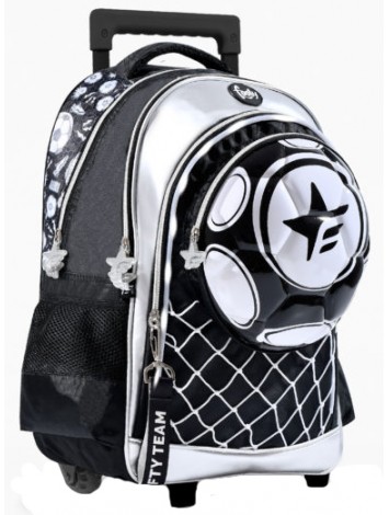 F1751 MOCHILA 18" CON CARRO FOOTY PELOTA