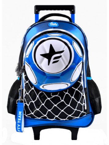 F1751 MOCHILA 18" CON CARRO FOOTY PELOTA