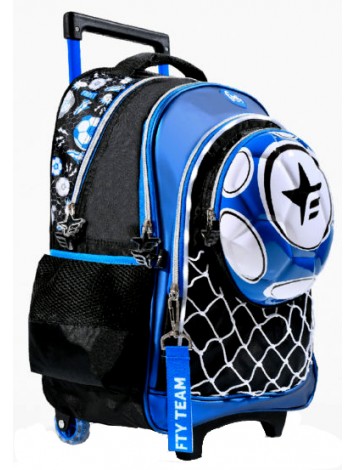 F1751 MOCHILA 18" CON CARRO FOOTY PELOTA