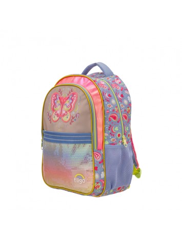 MOCHILA 18" ESPALDA STARPAK COSMOS LILA FILGO