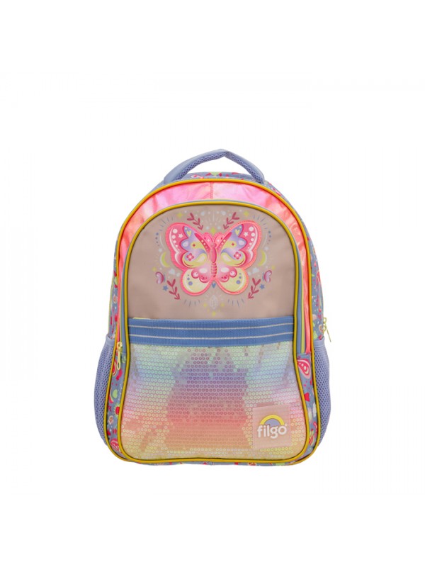 MOCHILA 18" ESPALDA STARPAK COSMOS LILA FILGO