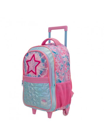MOCHILA 18" CON CARRO STARPAK STAR BATIK