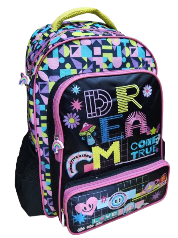 MOCHILA 18" ESPALDA FRASES ME