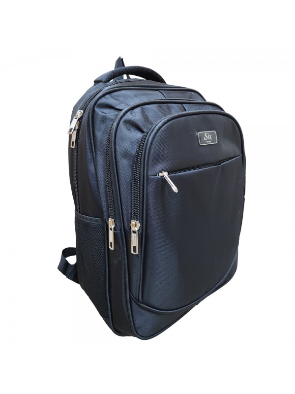 MOCHILA 18" ESPALDA CON PORTANOTEBOOK SIX