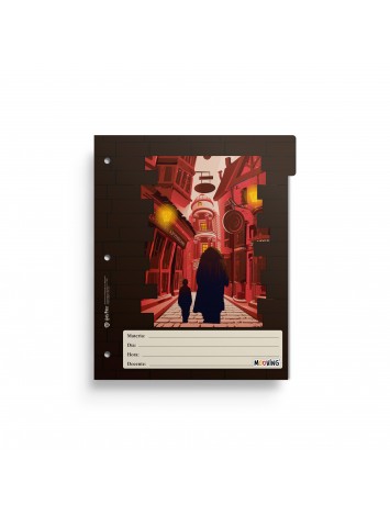 x6 SEPARADOR N°3 MOOVING HARRY POTTER