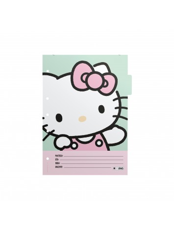 x6 SEPARADOR A4 MOOVING HELLO KITTY