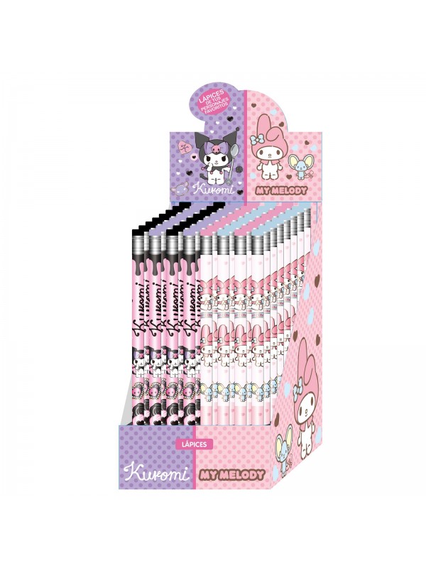 LAPIZ CON GOMA KUROMI x64