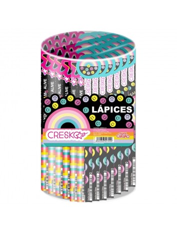 LAPIZ CON GOMA CRESKO x36