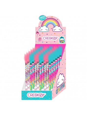 LAPIZ CON PLUMA CRESKO x48