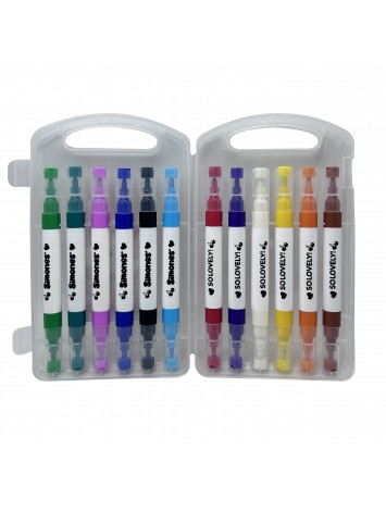 MARCADORES ACRILICOS x12 SIMONES