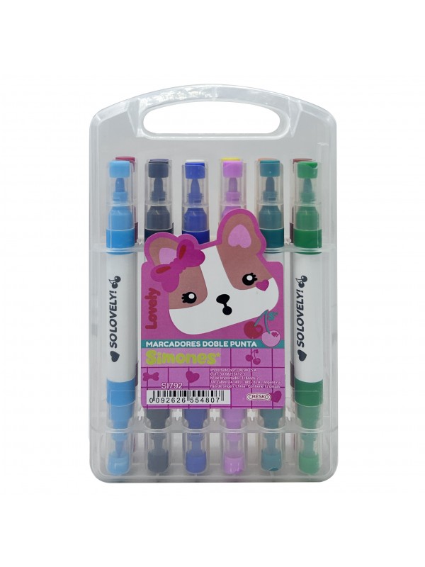 MARCADORES ACRILICOS x12 SIMONES