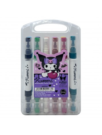 MARCADORES ACRILICOS x12 KUROMI
