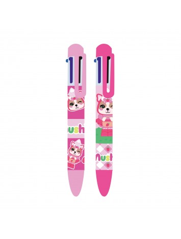 BOLIGRAFO 6 COLORES SIOMNES x36