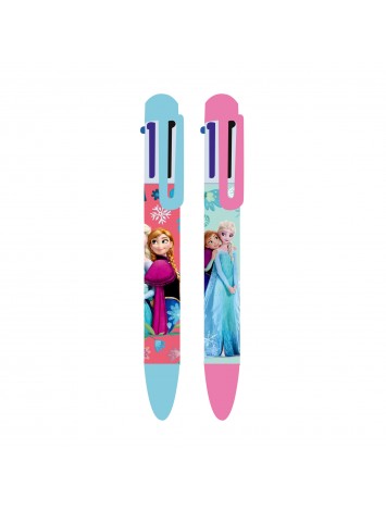 BOLIGRAFO 6 COLORES FROZEN x36