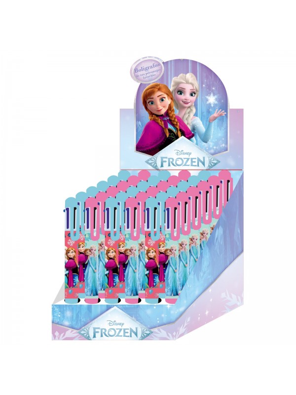 BOLIGRAFO 6 COLORES FROZEN x36