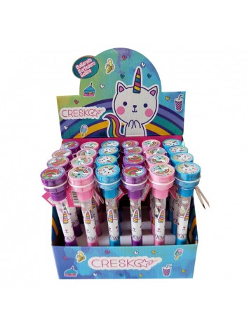 BOLIGRAFO CON SELLO Y BURBUJERO CRESKO x24