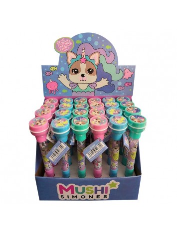 BOLIGRAFO CON SELLO Y BURBUJERO SIMONES x24