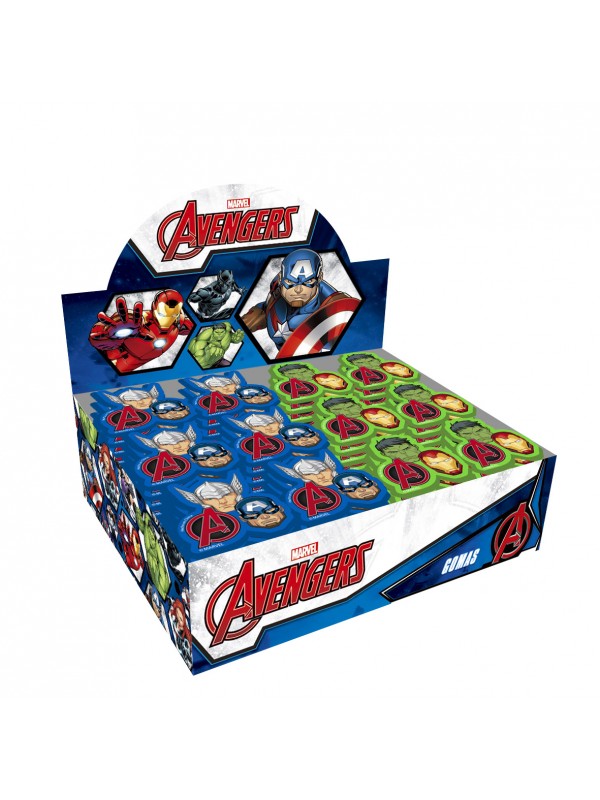 GOMA DE BORRAR AVENGERS x48