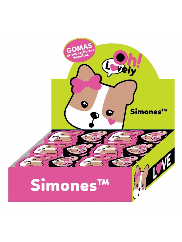 GOMA DE BORRAR SIMONES x48