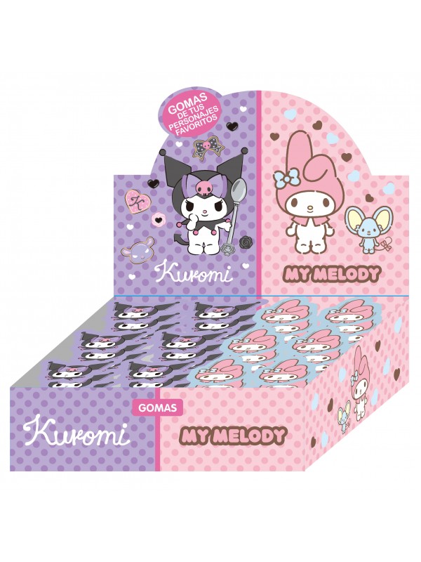 GOMA DE BORRAR KUROMI x48