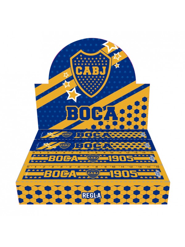 REGLA 15cm BOCA JUNIORS x72