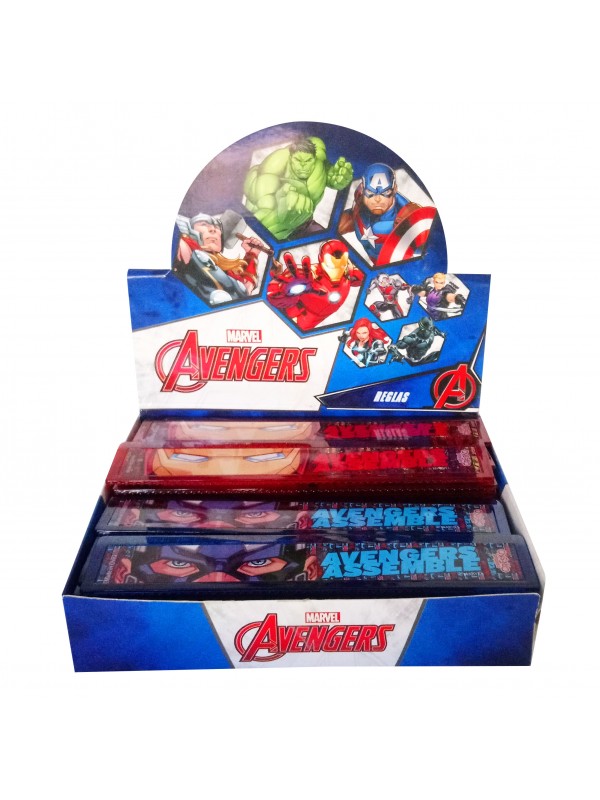 REGLA 15cm AVENGERS x72