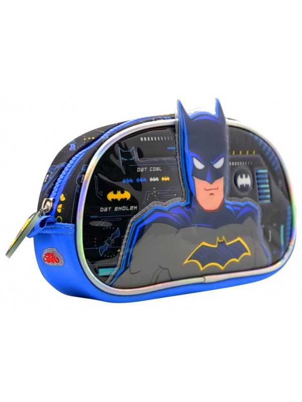 CARTUCHERA 3D CON CIERRE BATMAN