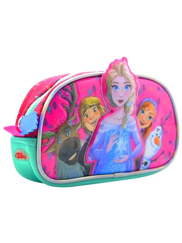 CARTUCHERA 3D 1 CIERRE FROZEN