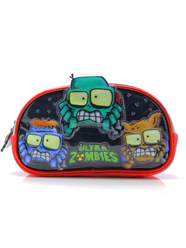 CARTUCHERA 3D 2 CIERRES ZOMBIES