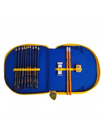 CARTUCHERA 1 PISO CON UTILES BOCA