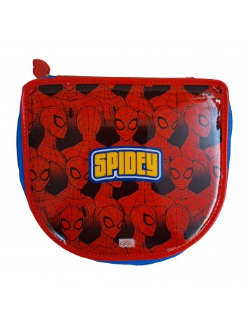 CARTUCHERA 1 PISO CON UTILES SPIDERMAN