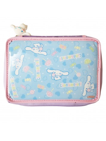 CARTUCHERA 1 PISO CON UTILES CINNAMOROLL