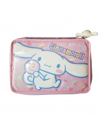 CARTUCHERA 1 PISO CON UTILES CINNAMOROLL
