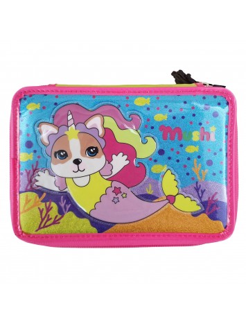 CARTUCHERA 2 PISOS CON UTILES SIMONES