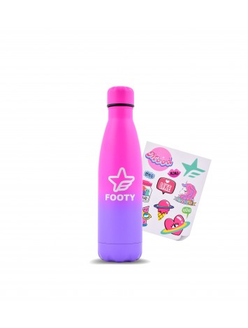 BOTELLA TERMICA 500ML BICOLOR FOOTY