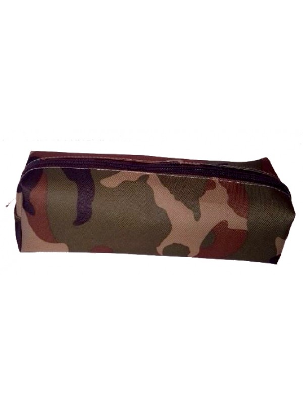 x3 CARTUCHERA RECTANGULAR CAMUFLADA