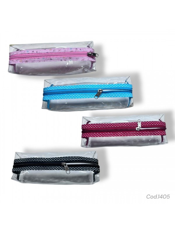 x4 CARTUCHERA CUADRADA CRISTAL