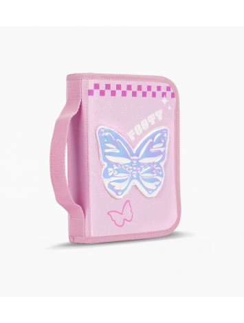 CARTUCHERA RIGIDA 1 CIERRE DESPLEGABLE GLOW FOOTY