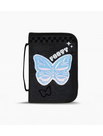 CARTUCHERA RIGIDA 1 CIERRE DESPLEGABLE GLOW FOOTY