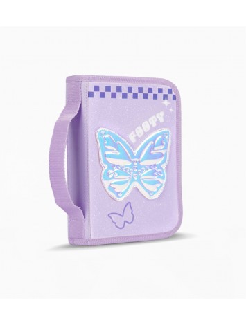 CARTUCHERA RIGIDA 1 CIERRE DESPLEGABLE GLOW FOOTY