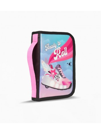 CARTUCHERA RIGIDA 1 CIERRE DESPLEGABLE TO ROLL FOOTY