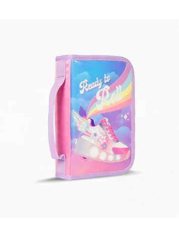 CARTUCHERA RIGIDA 1 CIERRE DESPLEGABLE TO ROLL FOOTY