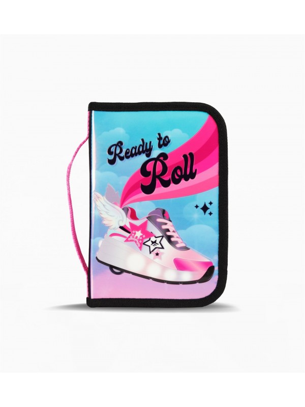 CARTUCHERA RIGIDA 1 CIERRE DESPLEGABLE TO ROLL FOOTY