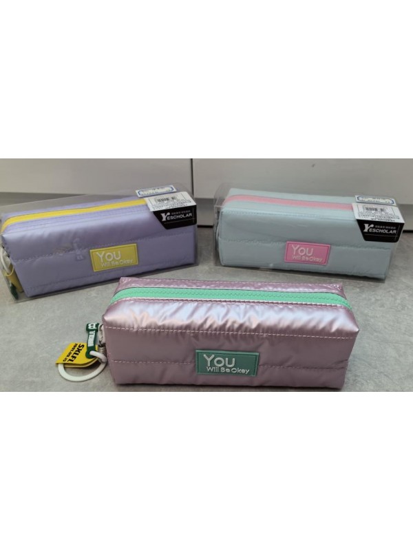 CARTUCHERA TUBO CUADRADA "YOU"