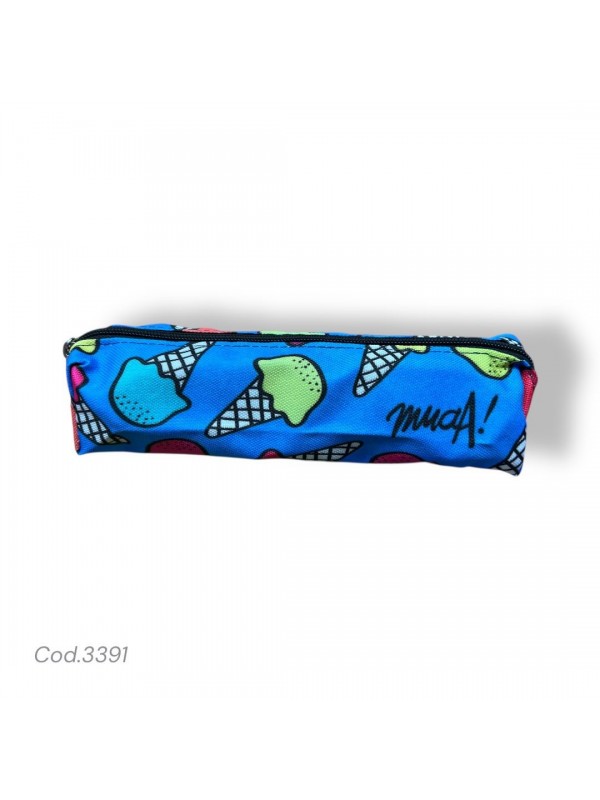 CARTUCHERA MUAA CUADRADA HELADO CORDURA