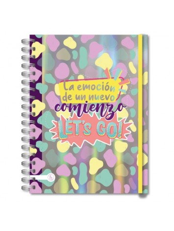 CUADERNO 15x21 CON ESPIRAL RY HOLOGRAFICO SURTIDO RY