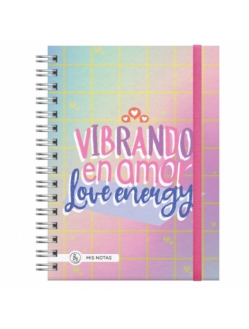 CUADERNO 15x21 CON ESPIRAL RY HOLOGRAFICO SURTIDO RY