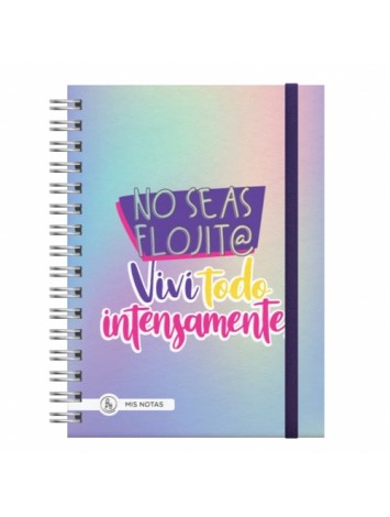 CUADERNO 15x21 CON ESPIRAL RY HOLOGRAFICO SURTIDO RY